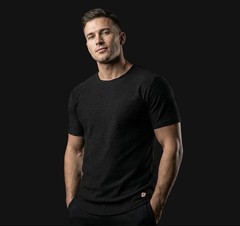 Underdog Hemp Shirt Black Large Hemp Bamboo Cotton Embroidered Logo
