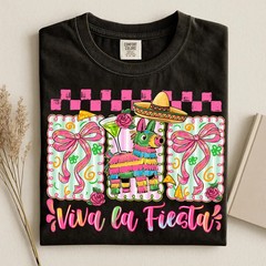 Viva La Fiesta Comfort Tee Shirt Mexican Party Celebration