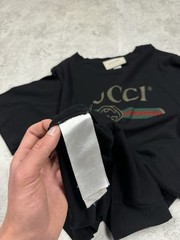 Gucci Belt Logo T-Shirt Big Logo Size S