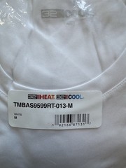 32 Degrees Cool Men’s 4-PK Short Sleeve Crew Neck Tee, White, Medium New!