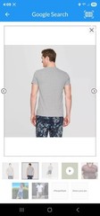 2 Pack Goodfellow & Co Men’s Medium Every Wear Gray Short Sleeve V Neck T-Shirt