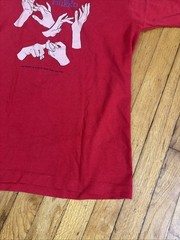 Vintage 90s Jesus Is My Friend Deaf Sign Language Single Stitch T Shirt Rare