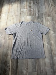 Gray Carhartt pocket tee 2xl