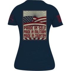 Grunt Style Women’s Ethos T-Shirt – Navy