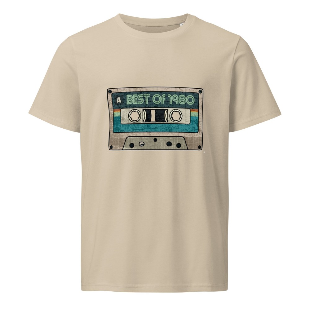 Best of 1980 Unisex organic mid-light t-shirt