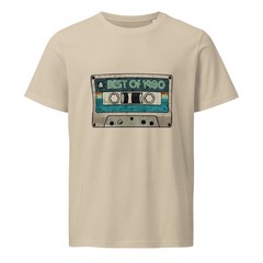 Best of 1980 Unisex organic mid-light t-shirt