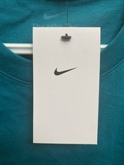 The Nike Tee Men’s Medium Short Sleeve Crew Neck T-Shirt Teal Blue Logo NWT