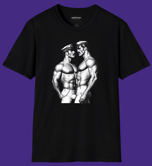 Gay Tees LGBT Pride Tom Of Finland Beefcake Hunk Southern Decadence Equality Tee