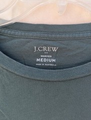 J.Crew Washed Long Sleeve Crewneck T-Shirt