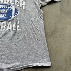 Vintage 80s Champion Rambler Football T Shirt Size M Made In USA