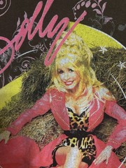 Vintage 2008 Dolly Parton Backwoods Barbie Tour T Shirt Brown Pink Size Small