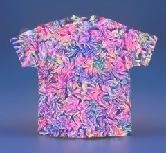 *New* 3XL & 4XL Handmade Tie Dye, Fiesta Pink Cruncht Crinkle, Crew or V-Neck