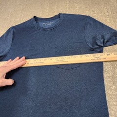 Travis Mathew Shirt Men Small Cloud Collection Blue Golf Tee