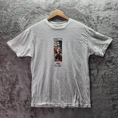 Color Bars Batman Harley Quinn T Shirt Men’s M White DC Comics Graphic Tee