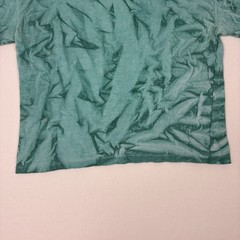 Green Tie Dye T Shirt Mens XL Grunge Distressed Blank Vintage Style Festival Tee