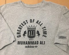 Adidas Muhammad Ali T Shirt Size 2XL Greatest of All Time Goat Graphic