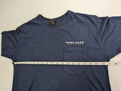 Dark Seas Division Blue T-Shirt Mens S Pacific Atlantic Crew Neck Crap Graphic