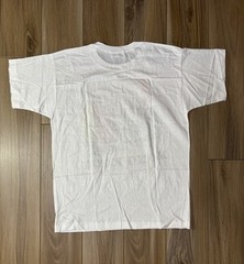 HONG KONG Shirt Adult XL White Graphic Boat City Chinese Script Single Stitch