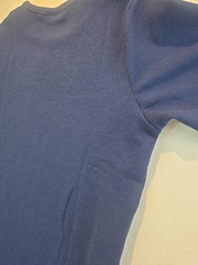 NWT Hudson & Barrow Knitwear Navy Blue Short Sleeve Size S