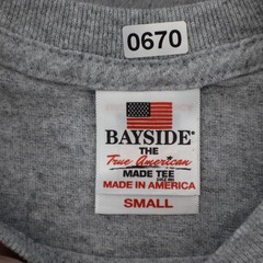 Navy Shirt Mens S Gray Blue Bayside Military Workout Run Uniform