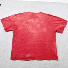 Vintage Y2K No Boundaries Mens XL Red Draggin Cobra Graphic T-Shirt Distressed