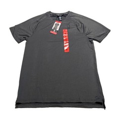 Spyder Active Gray Training T Shirt Mens Medium Gym Workout Athletic NEW