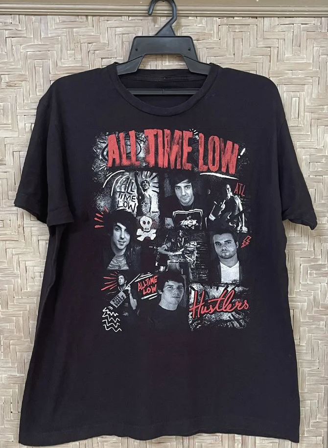 All Time Low Rock Band Album Tour Unisex Short T-Shirt Cotton