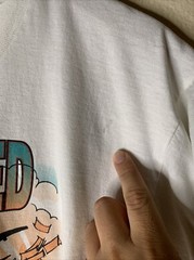 Vintage Airfare War Shirt Mens Sz XL I Survived Travel Promo Tee 90s