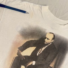 Vintage Phil Collins But Seriously 1990 World Tour White T Shirt USA L Single