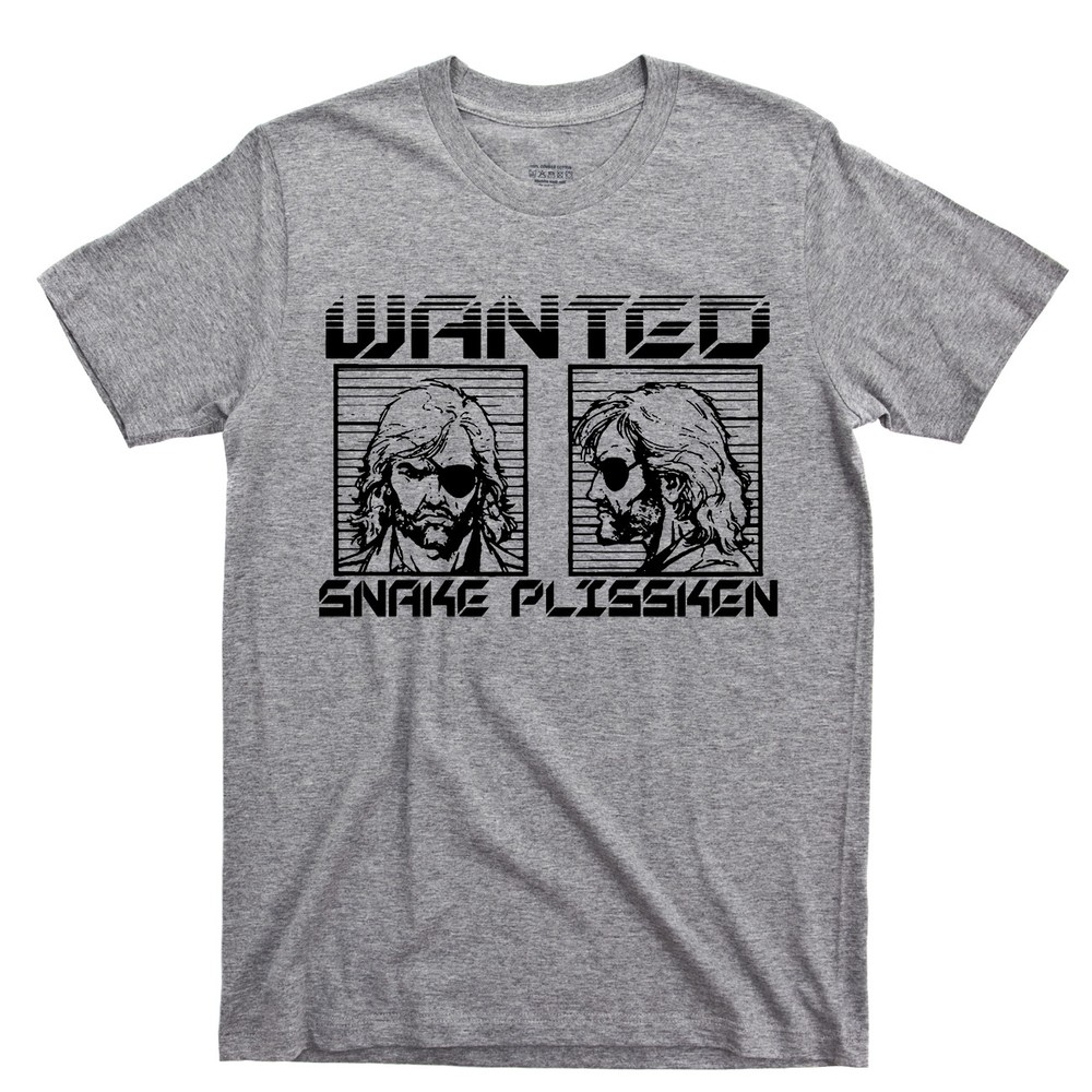 Snake Plissken T Shirt Escape From New York L.A. John Carpenter Movie Tee