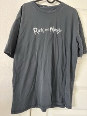 Rick and Morty gray t-shirt Men L-XL