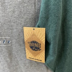 Utah T-Shirt Men’s Medium The Beehive State Home Free Raglan Sleeve Gray Green