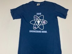 Comfort Colors T Shirt Mens S Blue 2019 Engineering Bowl