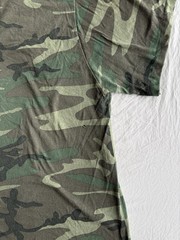 Vintage 80’s Ace Sportswear Camo Pocket Tee Super Thin XL USA