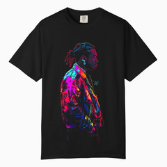 Neon Urban Streetwear Graphic Tee, Comfort Colors T Shirt, Unisex Streetwear Tee