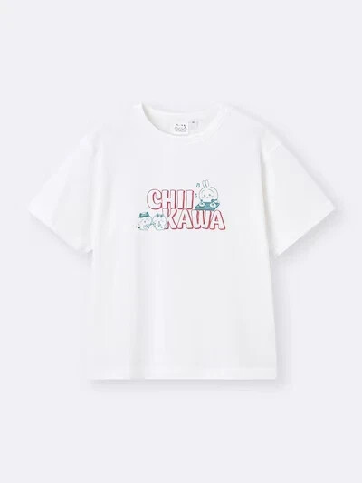 GU x CHIIKAWA Summer Collection Short Sleeve Graphic T-shirts NEW Japan PSL