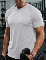 Mens Sun Shirts Short Sleeve Rash Guard Quick Dry Lightweight T Shirt Gym Ath…