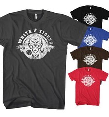 Men’s White Tiger Basball Sports Wear T-Shirt WT20420