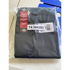 Men’s Dickies L Black Short Sleeve Work Shirt NWT New With Tags