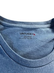 3 Pack-UNTUCKit Short Sleeve Crew Men’s T-Shirt – XXL Charcoal/Lt. Blu/Royal Blu