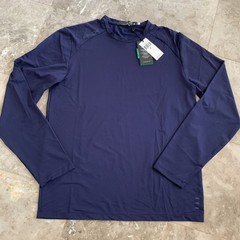 RLX Ralph Lauren Golf Preformance Long Sleeve Navy Training Shirt Men’s M $128
