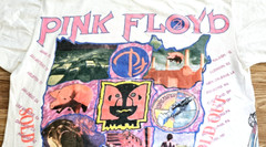 Vintage 90s Pink Floyd The Division Bell Wall Animals Tour AOP T-Shirt XL