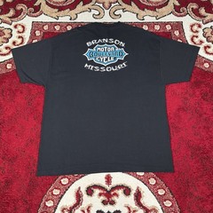 Vintage Y2K Work Sucks Lets Ride Biker Motorcycle Black T Shirt Fits Size XL