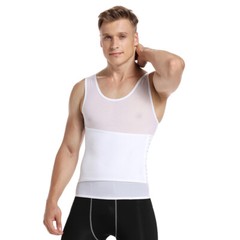 Fajas Para Hombres Faja Reductora De Hombre Men Body Shaper Tummy Control Tee