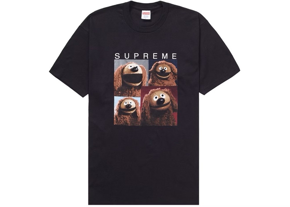 Supreme Rowlf Tee • Black • XXL • SS24 • New Sealed