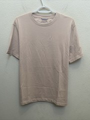 NEW Porter & Ash Men’s Large Dark Beige Performance Tee Crew Neck T-Shirt NWT