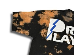 VTG 90s Pro Player Property of New York Knicks Tie Dye Black T-Shirt Made in USA