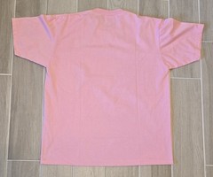 Vintage 90’s Jerzees Blank Pink T-Shirt Sz XL Made in USA 50/50 Paper Thin