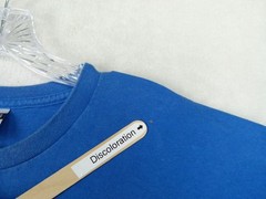 KREW Men’s Large Blue Cotton T-Shirt w/ White Logo