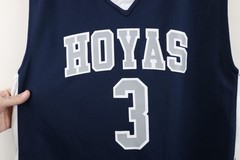 Vintage 90s Mens Small Reversible Georgetown University Basketball Jersey #3
